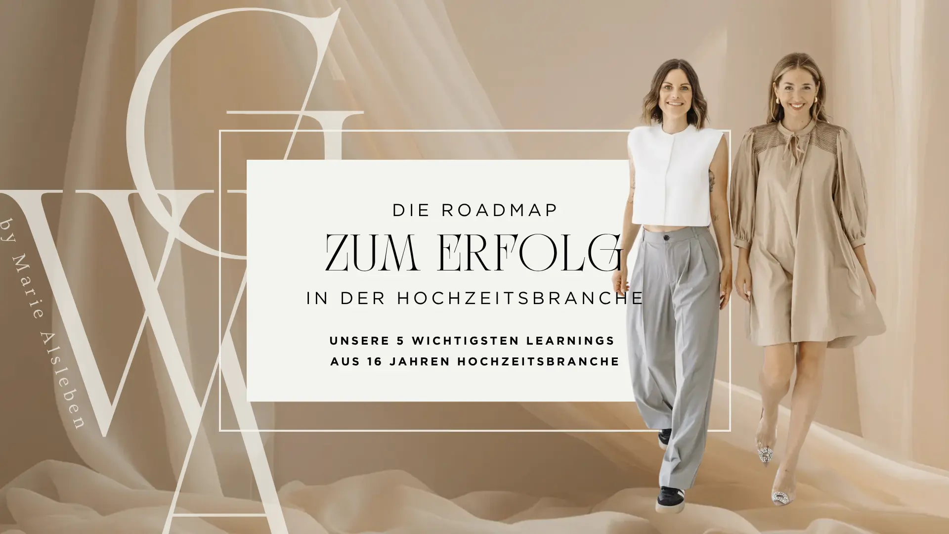 Roadmap aus dem kostenlosen Webinar der German Wedding Academy – die wichtigsten Schritte für Hochzeitsdienstleister zum Aufbau eines erfolgreichen Business
