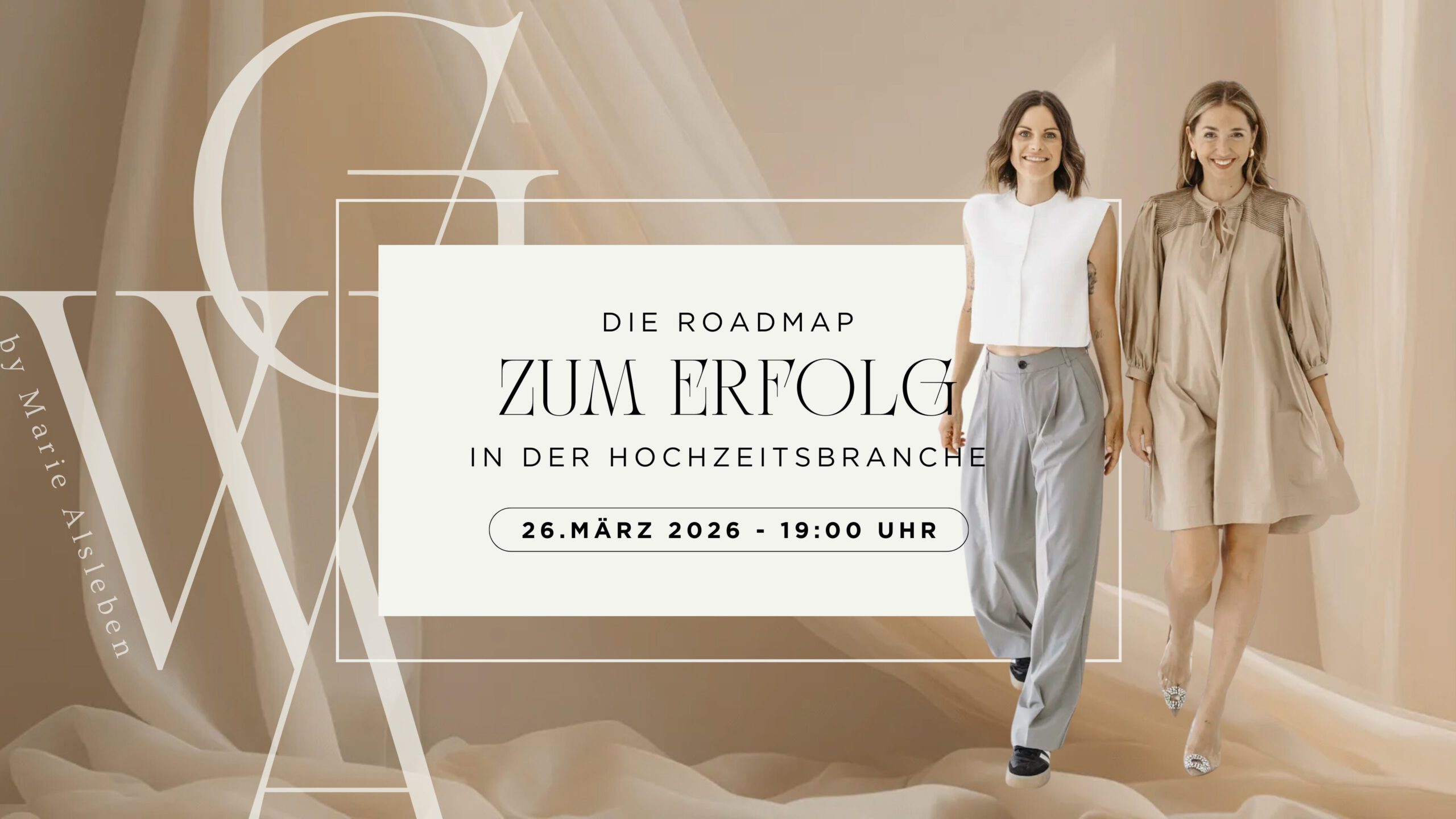 Roadmap aus dem kostenlosen Webinar der German Wedding Academy – die wichtigsten Schritte für Hochzeitsdienstleister zum Aufbau eines erfolgreichen Business